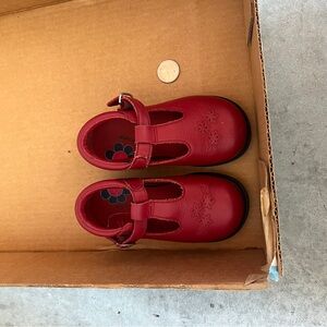 Girls sneakers red